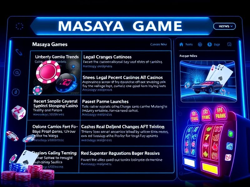Explore the official masaya game.com promotional site for top-rated online gambling games, including slots, poker, and sports betting. Get expert guides, latest news, and exclusive bonuses to enhance your gaming experience.